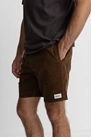 Rhythm Chocolate Classic Corduroy Shorts