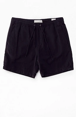 Pacsun Black Cole Slubby Volley Shorts