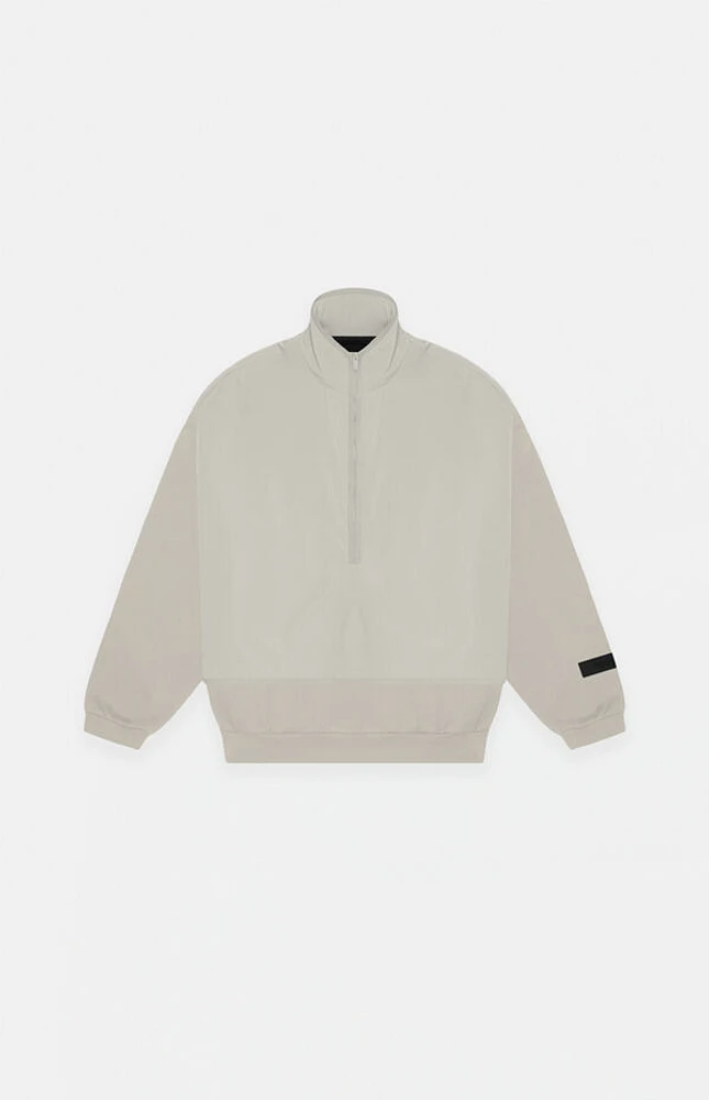 Fear of God Essentials Kids Seal Nylon Fleece Mock Neck Sweatshirt