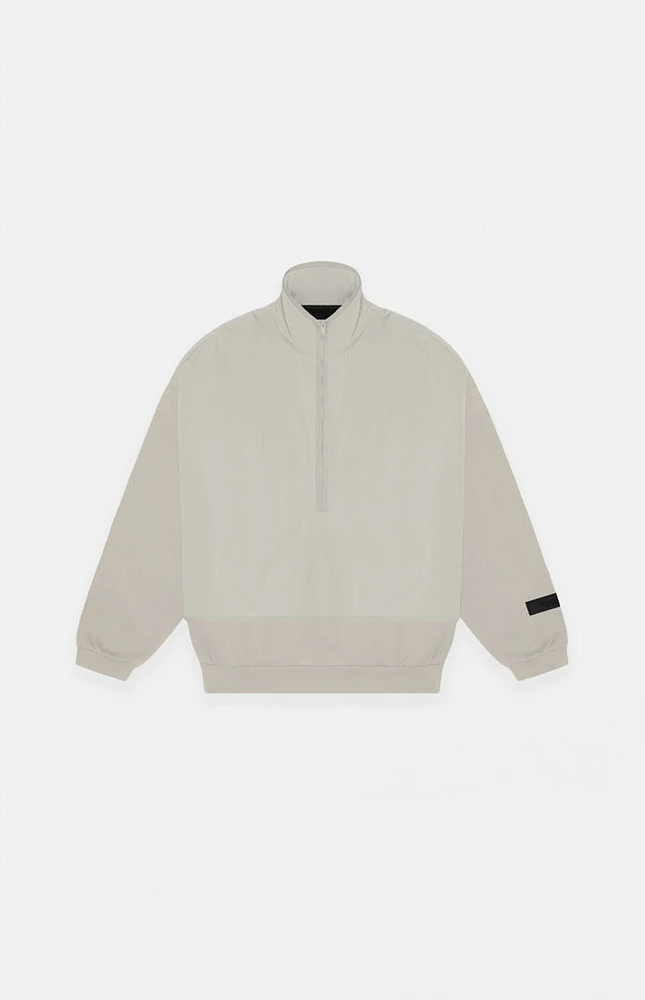 Fear of God Essentials Seal Nylon Fleece Mock Neck Sweatshirt