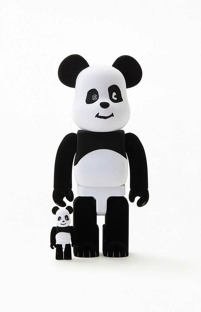 Bearbrick x CLOT Panda 100% & 400% Collectible Figure Set