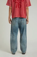 PacSun Stretch Medium Indigo Baggy Jeans