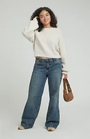 PacSun Casey Dark Tint Low Rise Baggy Jeans