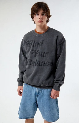 PacSun Find Your Balance Vintage Crew Neck Sweatshirt