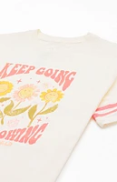 Keep Going Smiley World T-Shirt