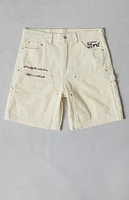 FORD California Special Corduroy Workwear Baggy Carpenter Shorts
