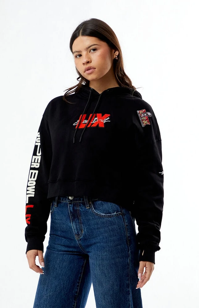 ProStandard Super Bowl 59 Cropped Hoodie