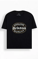 Brixton Black Keaton T-Shirt