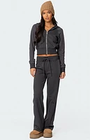 Edikted Chandler Waffle Sweatpant