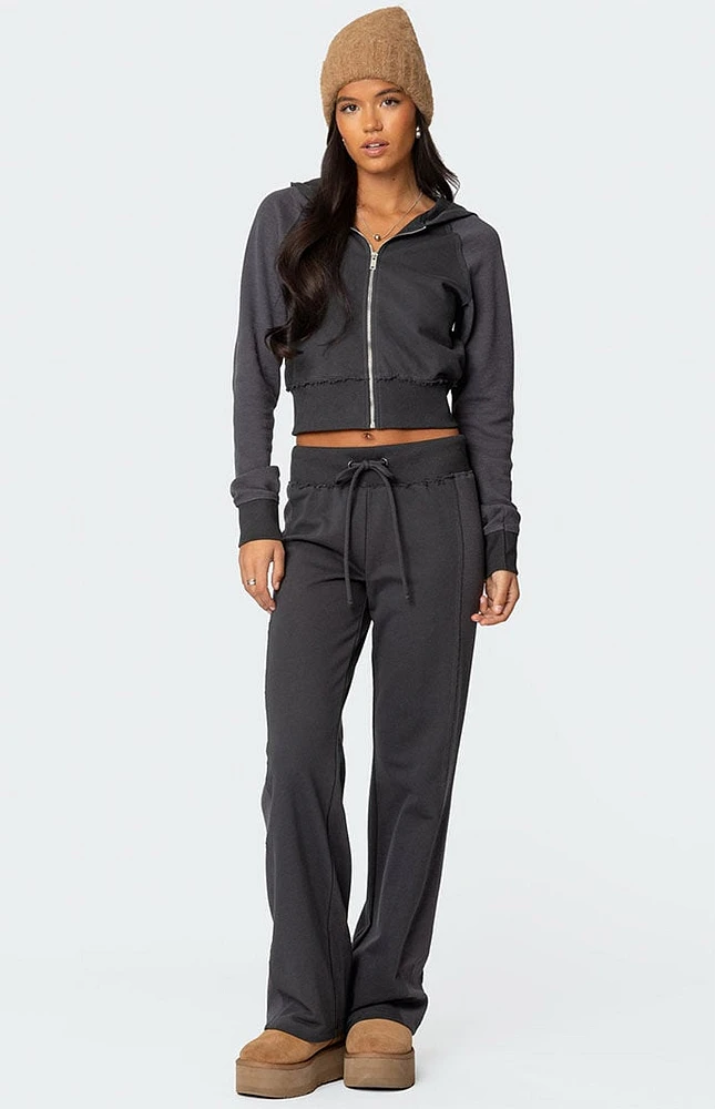 Edikted Chandler Waffle Sweatpant