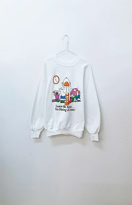 GOAT Vintage Leave Me Alone Sweatshirt