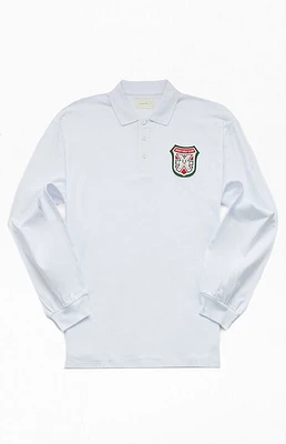 Country Club Long Sleeve Knit Polo Shirt
