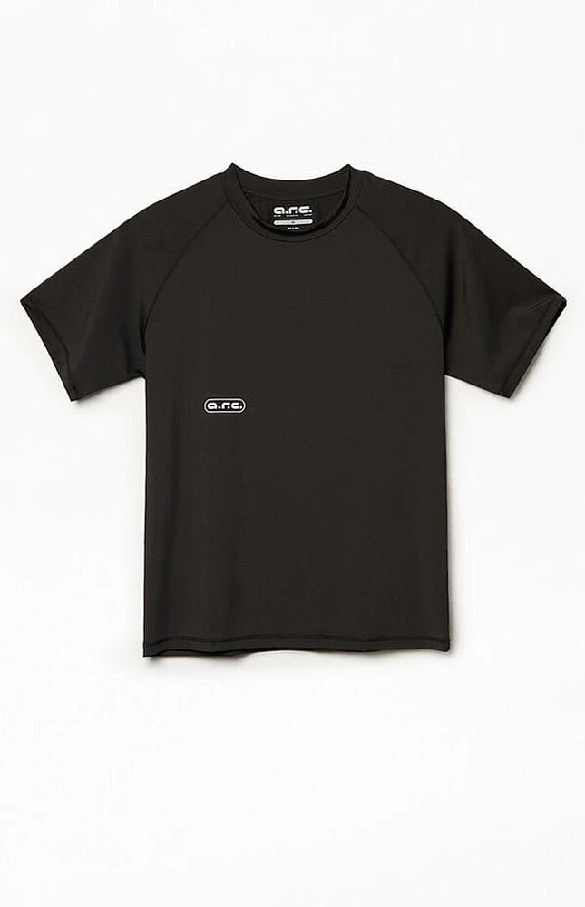 A.R.C. Active Black Raglan Sport T-Shirt