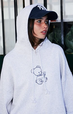 John Galt Christy Bear Oversized Hoodie