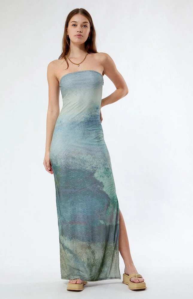 The Met x PacSun Landscape Maxi Dress