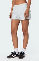 Edikted Garnet Cargo Sweat Shorts