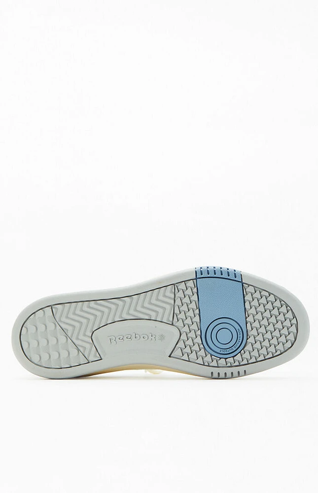 Reebok Women's White & Blue Phase Court Sneakers