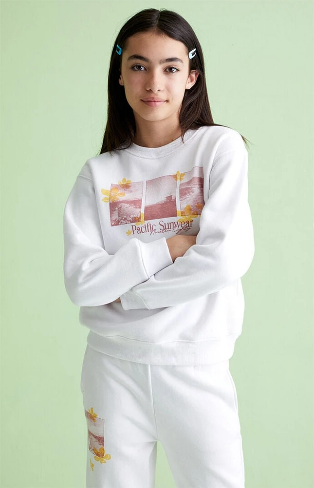 PacSun Kids Pacific Sunwear Crew Neck Sweatshirt