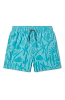 Boardies Kids Bacalar Blue 5.5" Swim Trunks