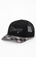 New Era x PS Reserve Chicago Cubs Patchwork Denim 9FORTY Snapback Hat