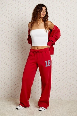 Pacsun Denim 18 Applique Baggy Sweatpants