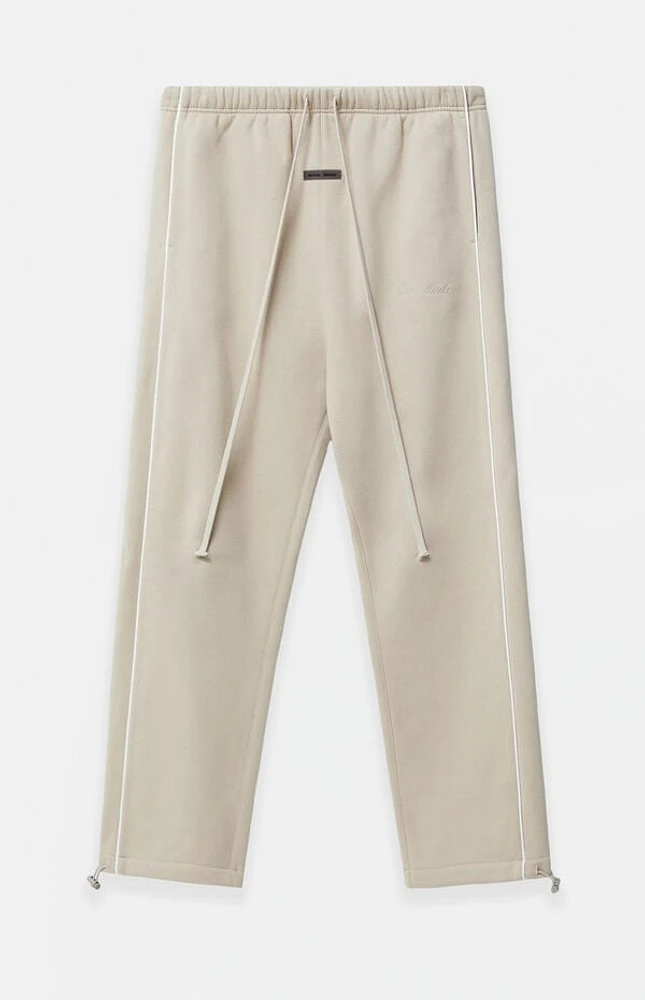 Fear of God Essentials Timber & Cloud White Relaxed Fleece Sweatpants