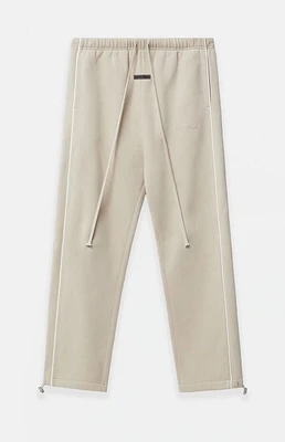 Fear of God Essentials Timber & Cloud White Relaxed Fleece Sweatpants