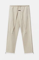 Fear of God Essentials Timber & Cloud White Relaxed Fleece Sweatpants