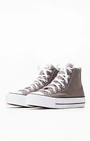 Converse Women's Light Brown Chuck Taylor All Star Lift Sneakers