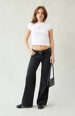 Pacsun Zoe Low Rise Girlfriend Jeans Black