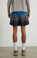 A.R.C. Active Blue Ombre Running Shorts