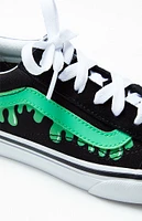 Vans Kids Green Slime Old Skool Shoes