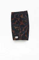 Brixton Floral Everyday Stretch Hybrid 5.5" Swim Trunks