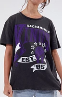 Junk Food Sacramento Kings Banner Vintage T-Shirt