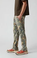 PacSun Camo Straight Leg Sweatpants