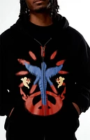 PacSun Peace Full Zip Hoodie