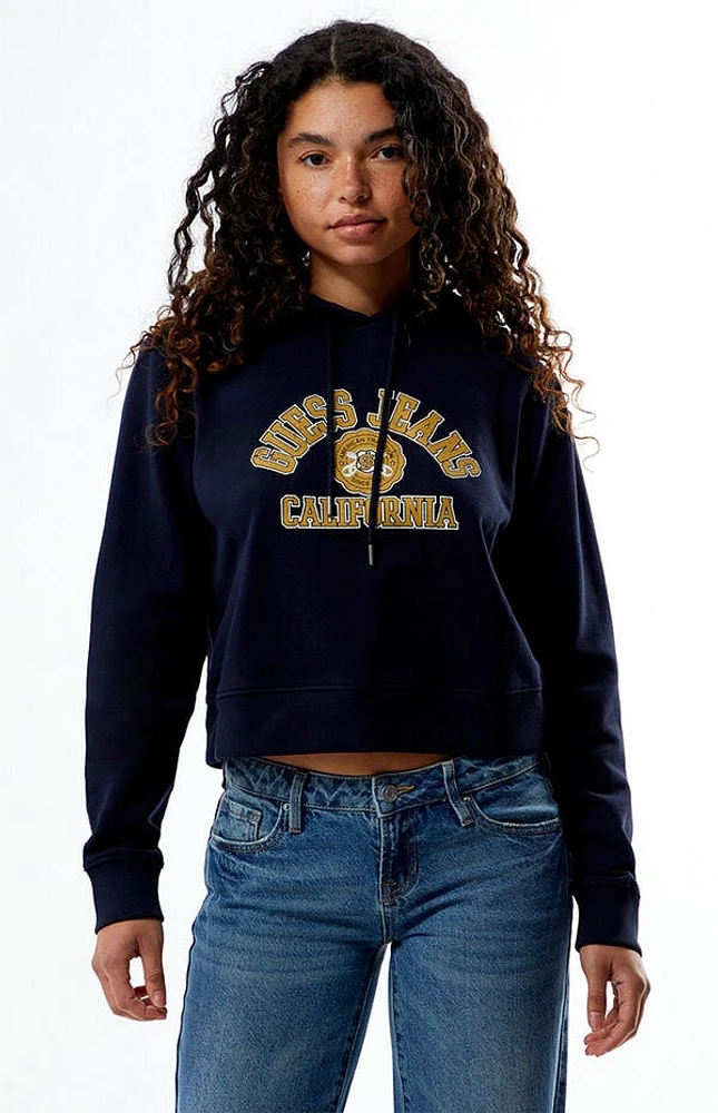 Guess Jeans California Cropped Hoodie