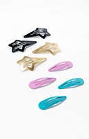 PacSun 8 Pack Star Barrettes