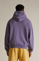 Fear of God Essentials Lavender Heavy Fleece Hoodie