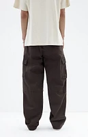 PacSun Brody Brown Cotton Cargo Pants