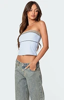 Edikted Ciara Ribbed Tube Top