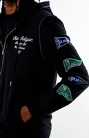 True Religion Reverse Terry Zip Up Hoodie
