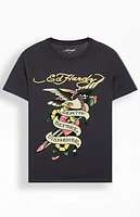 Ed Hardy Death Before Dishonor Eagle T-Shirt