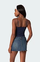 Edikted Lacey Knit Cut Out Bodysuit