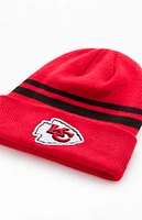 New Era Kansas City Chiefs Striped Beanie