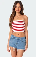 Edikted Lexi Ribbed Tube Top