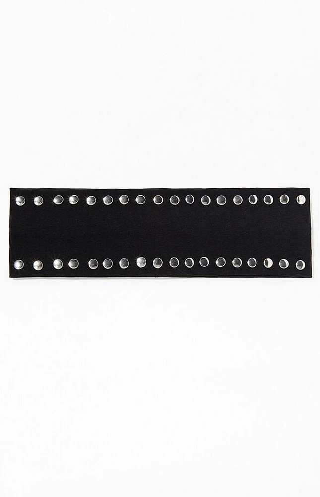 LA Hearts Studded Soft Headband