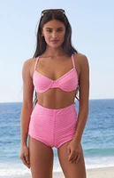 Kulani Kinis Pink Diva Retro Swim Shorts