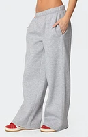Edikted Boys Cry Wide Leg Sweatpants