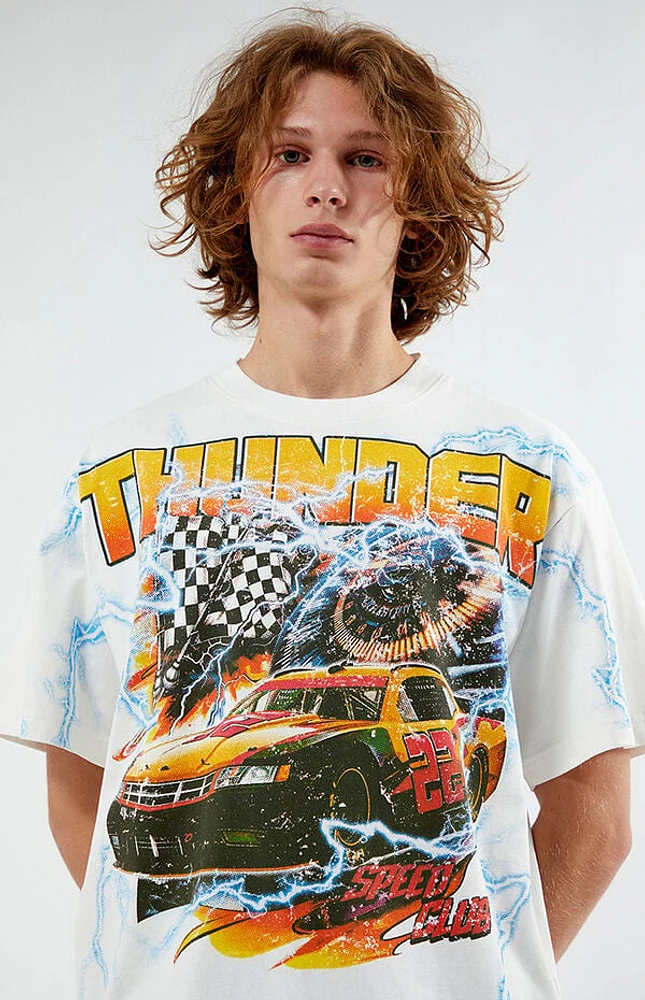 Pacsun Thunder Speed Oversized T-Shirt